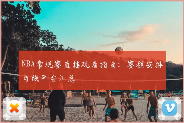 NBA常规赛直播观看指南：赛程安排与线平台汇总